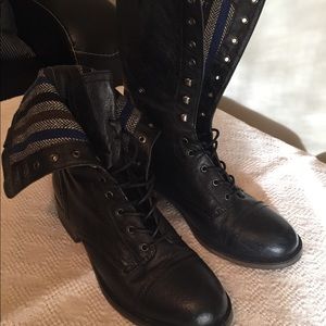Steve Madden Combat Boots
